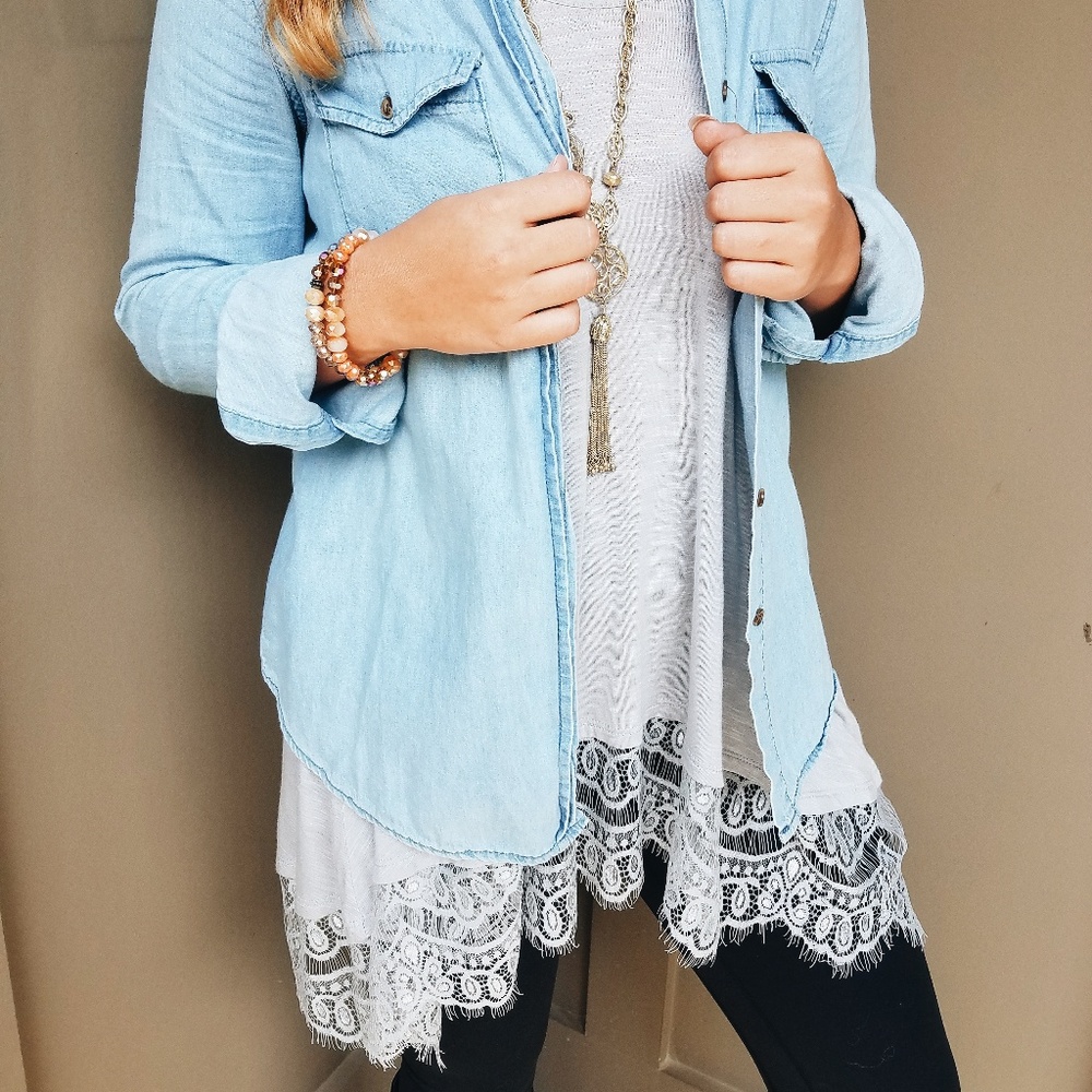 Layering Lace Tank Top